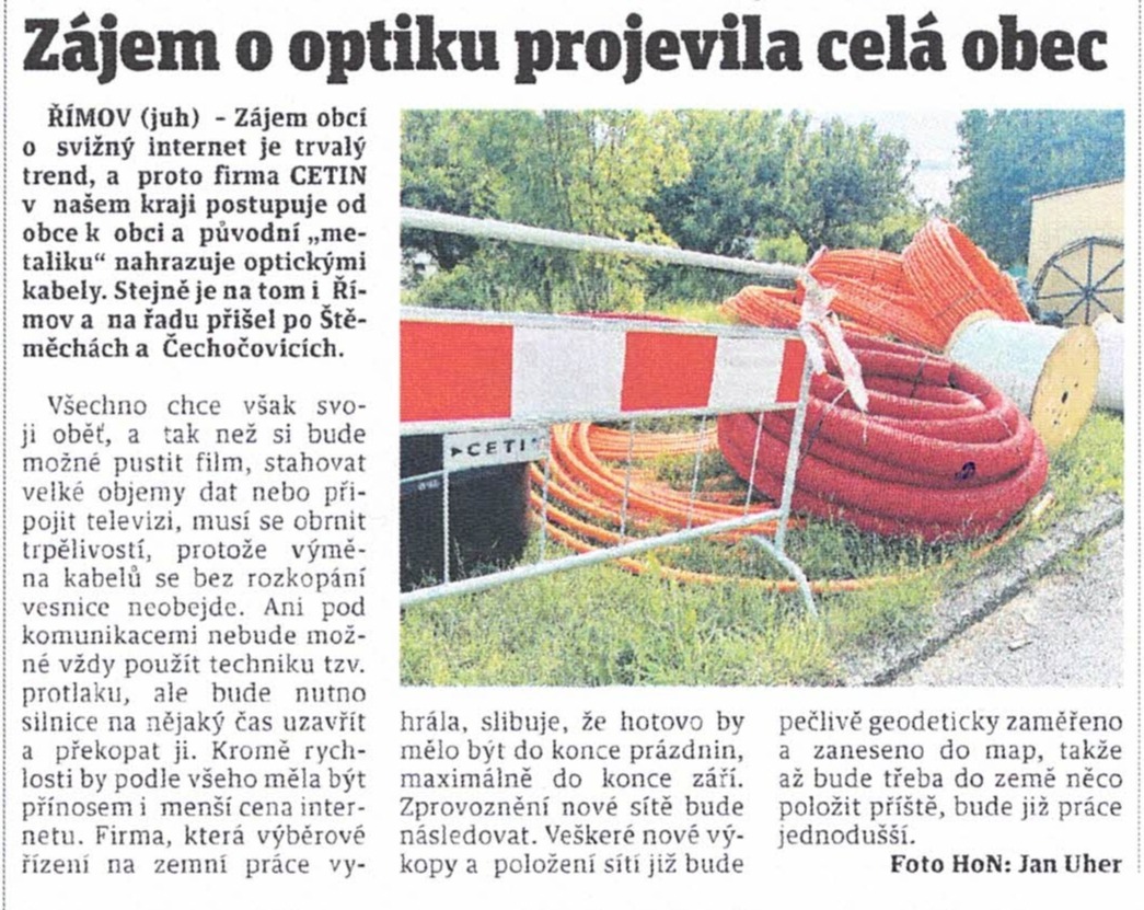 Horácké noviny článek 17 07 2025 I