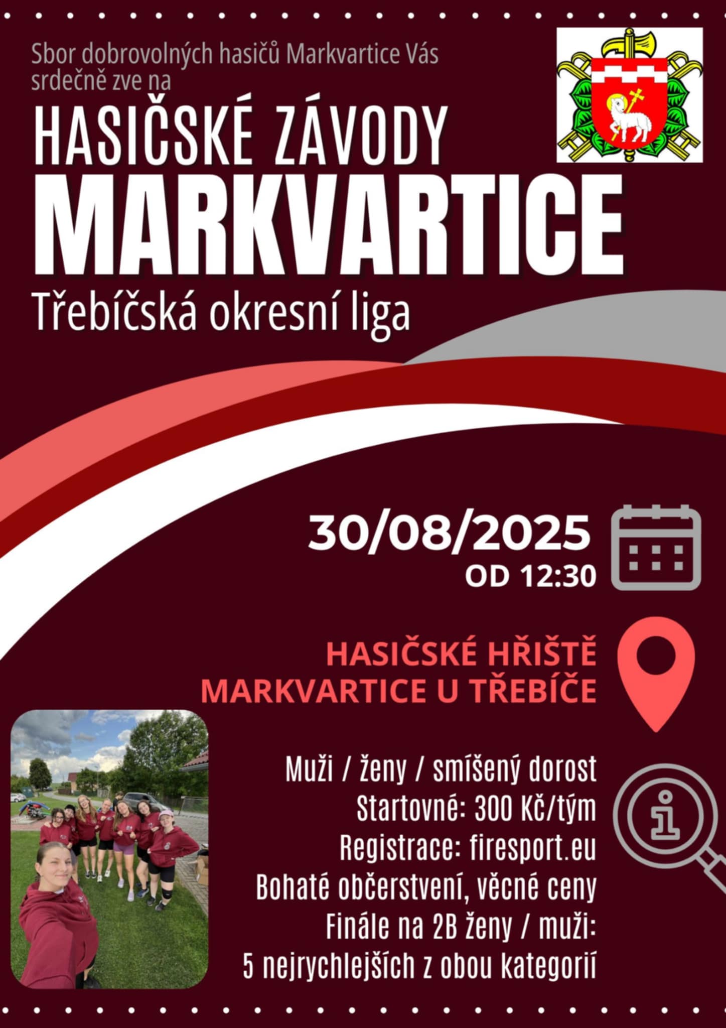 hasičské závody markvartice